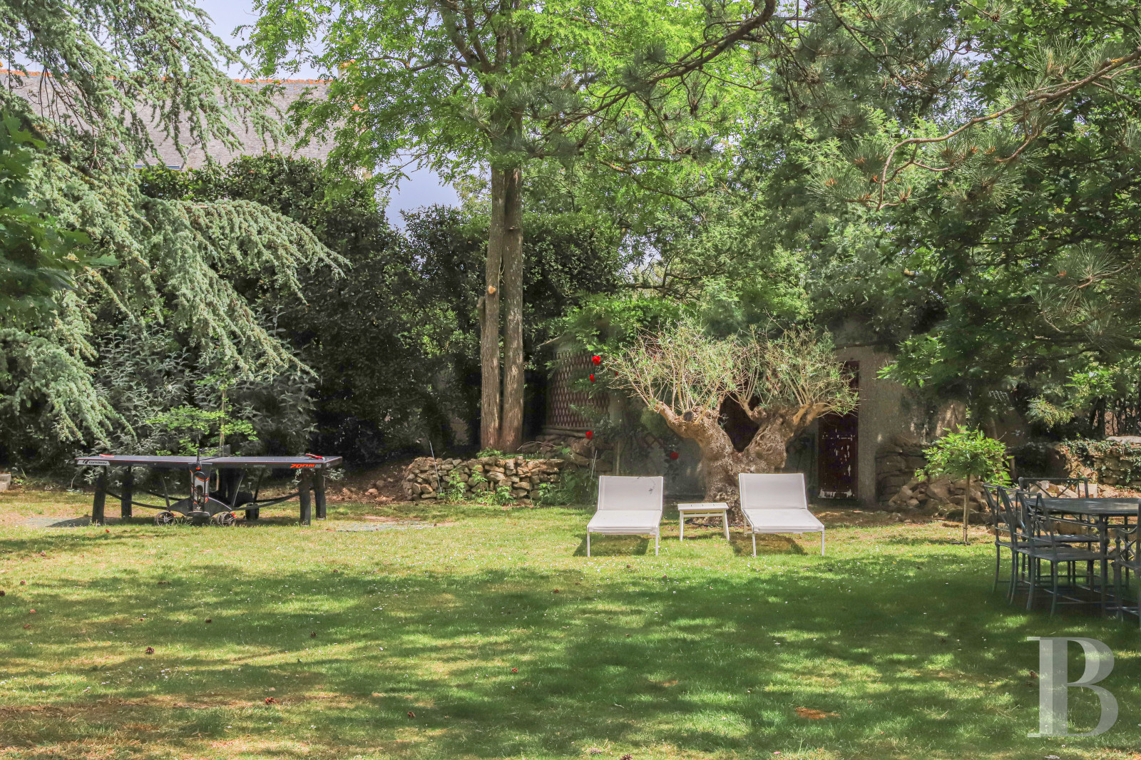 Sur l’Île-aux-Moines, dans le golfe du Morbihan, une maison de famille les pieds dans l’eau - photo  n°30
